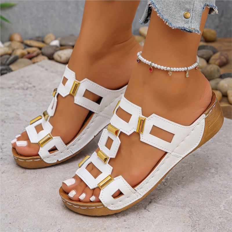 Espadrille Slip On - Fashion Shoes Sandals Women Wedge Sandals