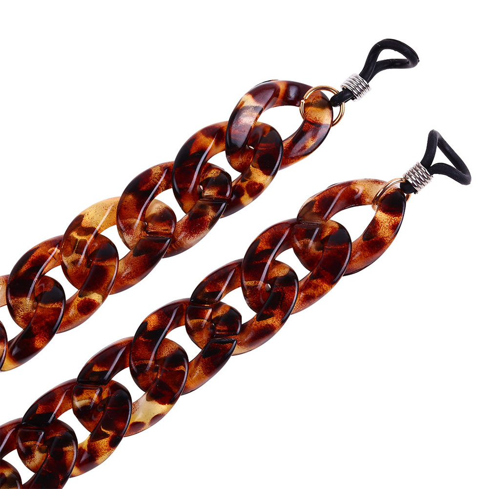 Sunglass Retainer Cord - Universal Anti-Slip Tortoise Shell Texture Eyeglass