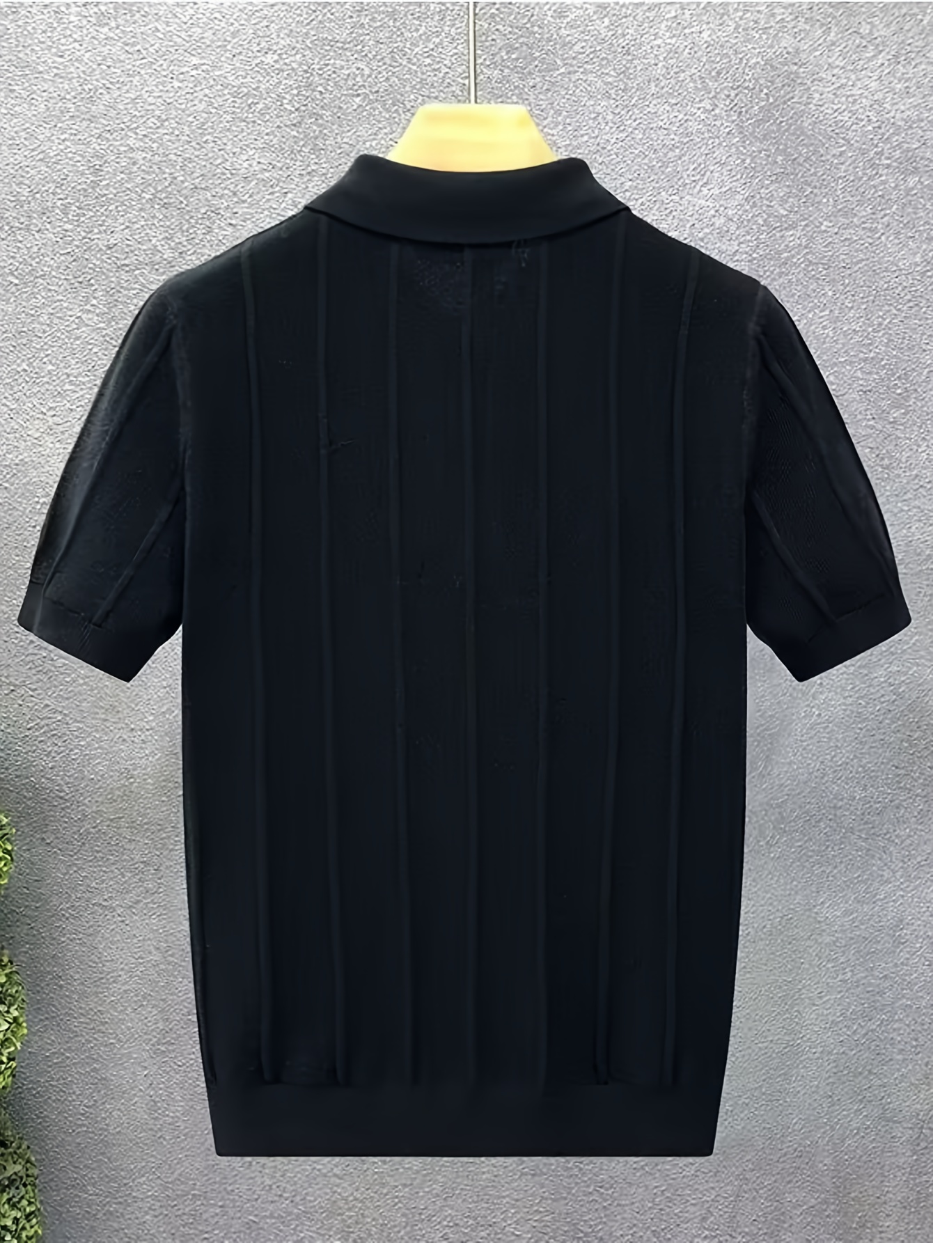High-end luxury vertical strip - Polo Shirt Pique incelemesi ve fiyatı