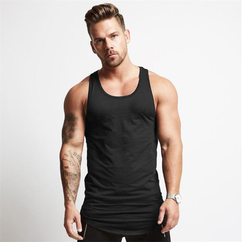 Summer Men Running Vests Plain - Tank Top Muscle incelemesi ve fiyatı