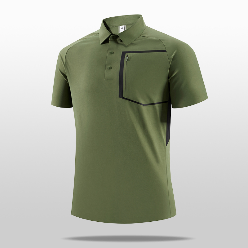 Summer new ice silk POLO shirt - Polo Shirt Pique incelemesi ve fiyatı