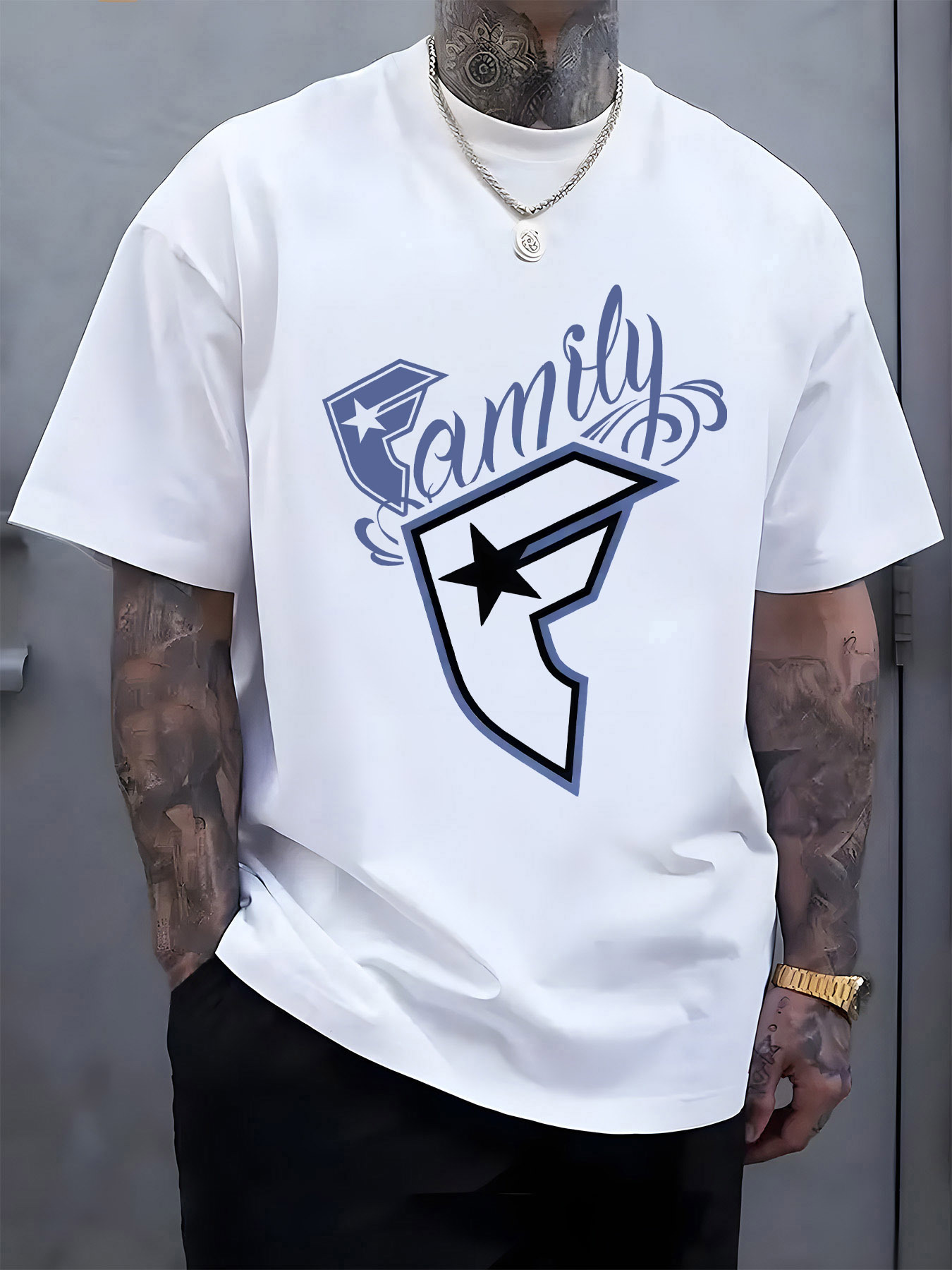 Men's Casual T-Shirt Family Gr - Linen Shirt Breathable incelemesi ve fiyatı