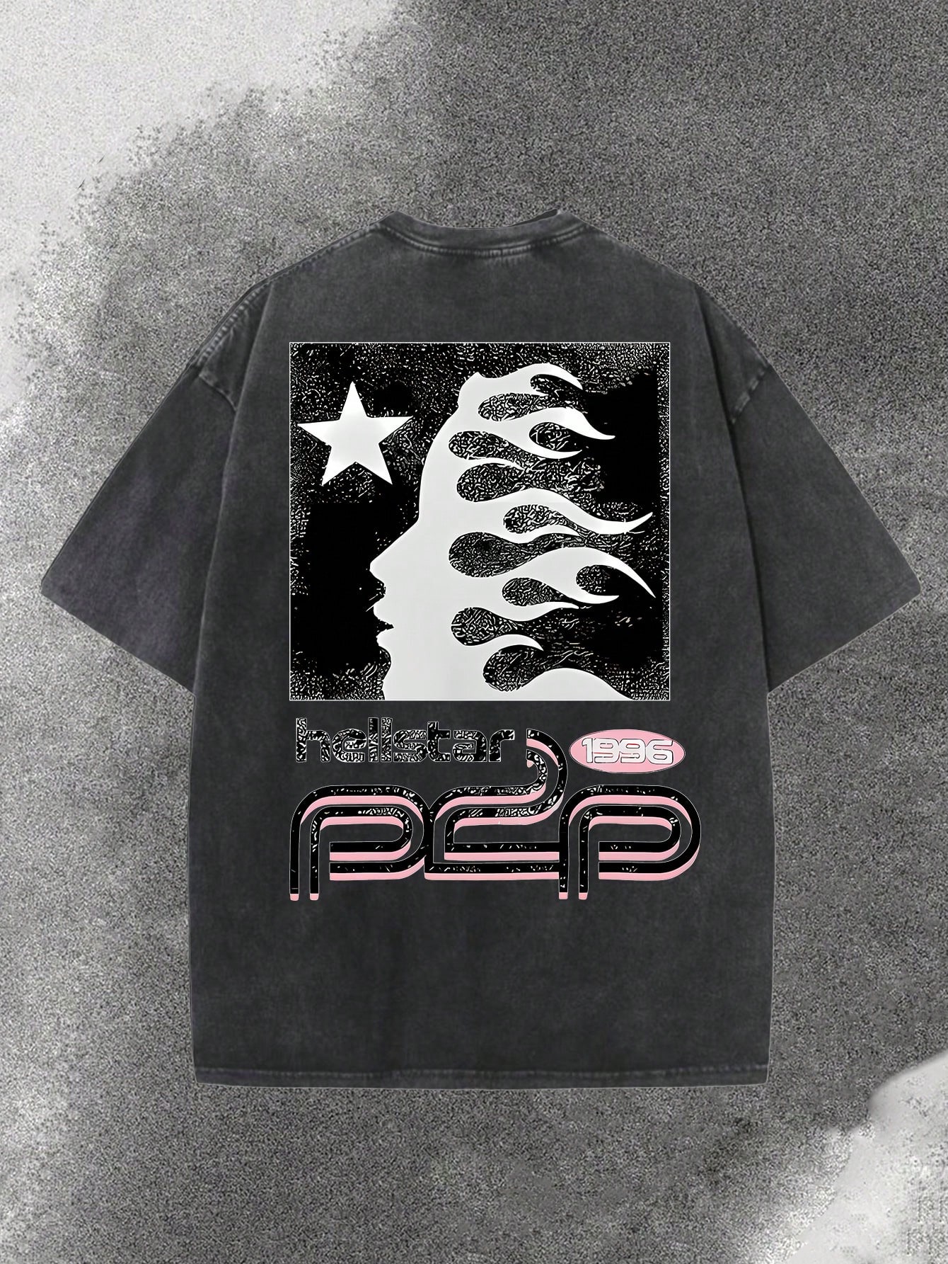 Washed Black Men's Loose Fit G - Tee Graphic Print incelemesi ve fiyatı
