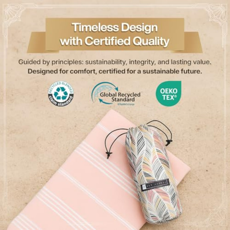 Turkish Beach Towel with Trave - Beach Towel Large incelemesi ve fiyatı