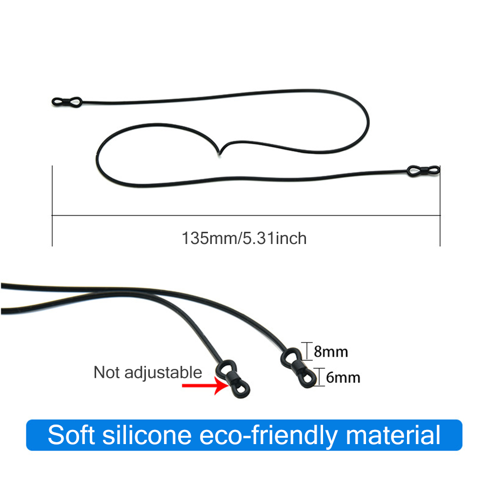 Colorful Silicone Glasses Chai - Sunglass Retainer Cord incelemesi ve fiyatı