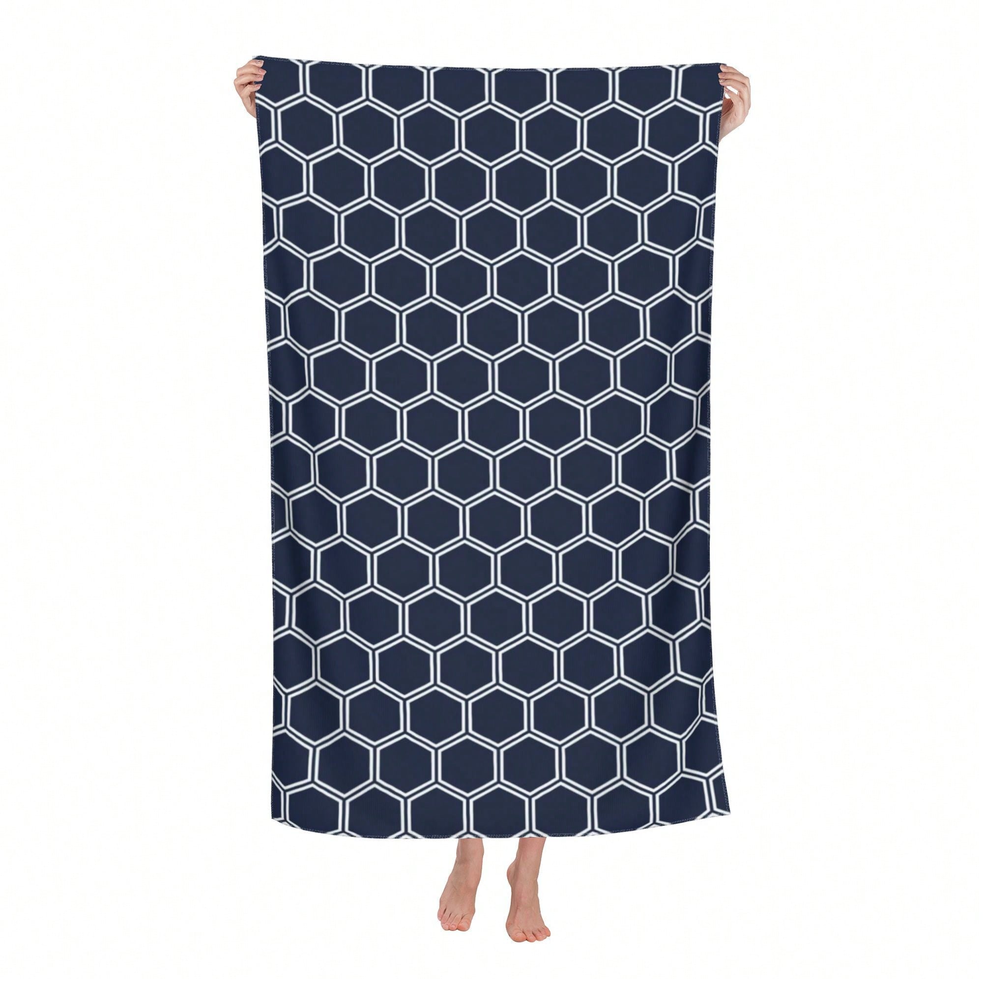 Geometric Pattern Cla1ssic StY - Beach Towel Large incelemesi ve fiyatı