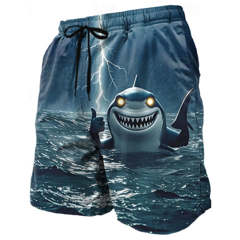 3D Printed Cool Fish Shark Sho - Trunks Board Surf incelemesi ve fiyatı
