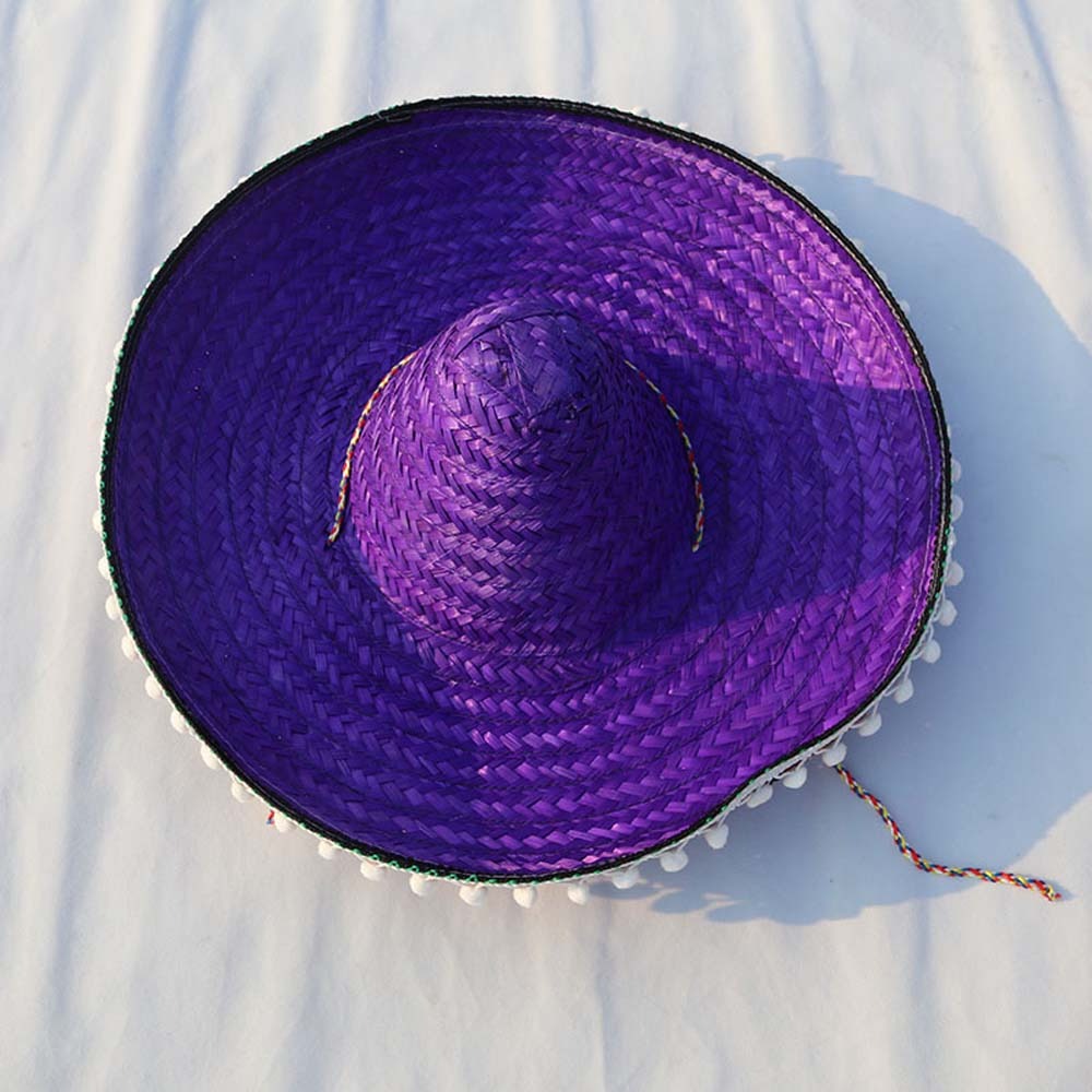Summer Wide Brim Mexican Party - Bucket Hat Straw incelemesi ve fiyatı