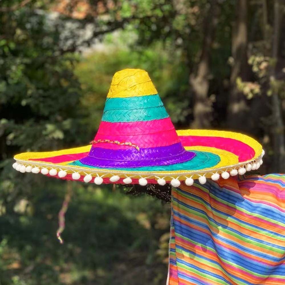 Summer Wide Brim Mexican Party - Bucket Hat Straw incelemesi ve fiyatı