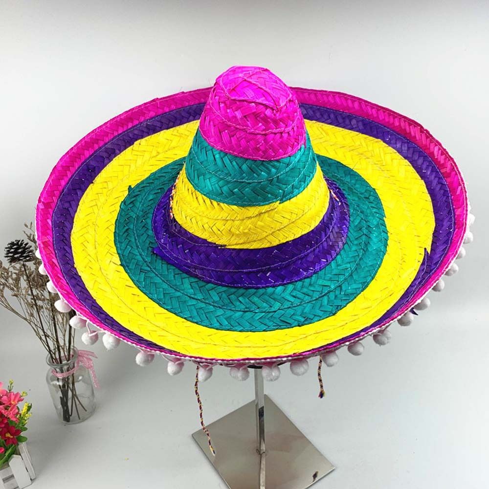 Summer Wide Brim Mexican Party - Bucket Hat Straw incelemesi ve fiyatı