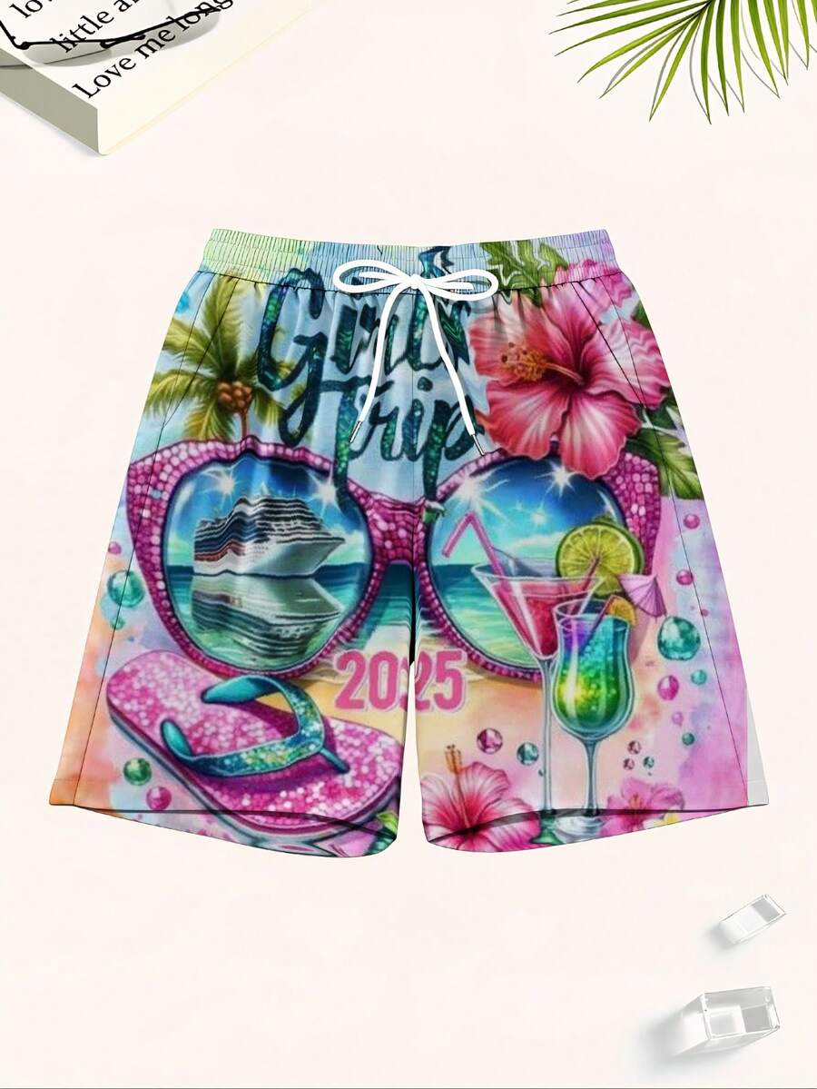 Mens Beach Swim Trunks 3D Prin - Swim Trunk Quick Dry incelemesi ve fiyatı