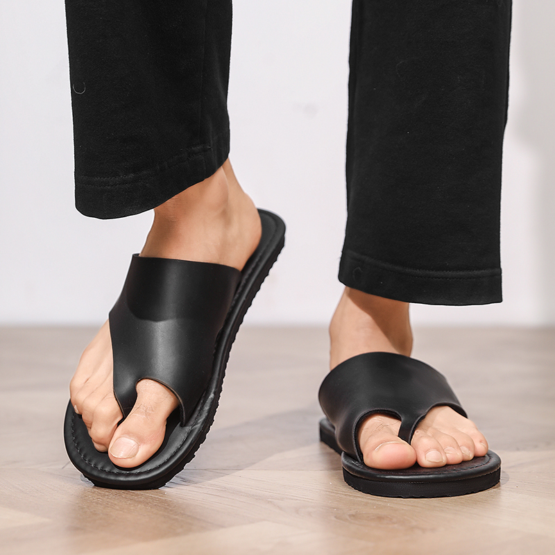 High Quality Mens Slippers Fas - Flip Flop Leather Men incelemesi ve fiyatı