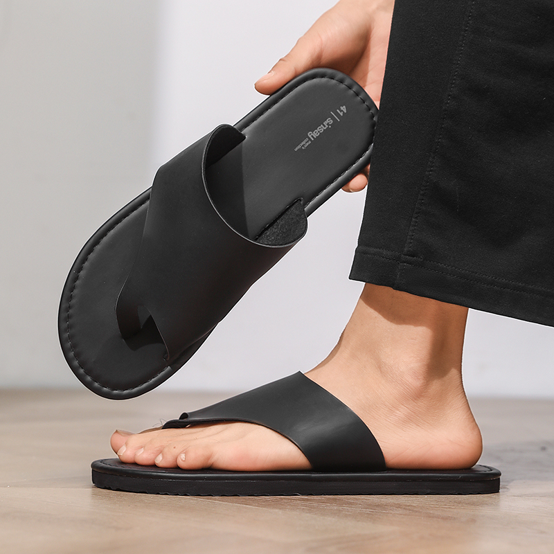 High Quality Mens Slippers Fas - Flip Flop Leather Men incelemesi ve fiyatı