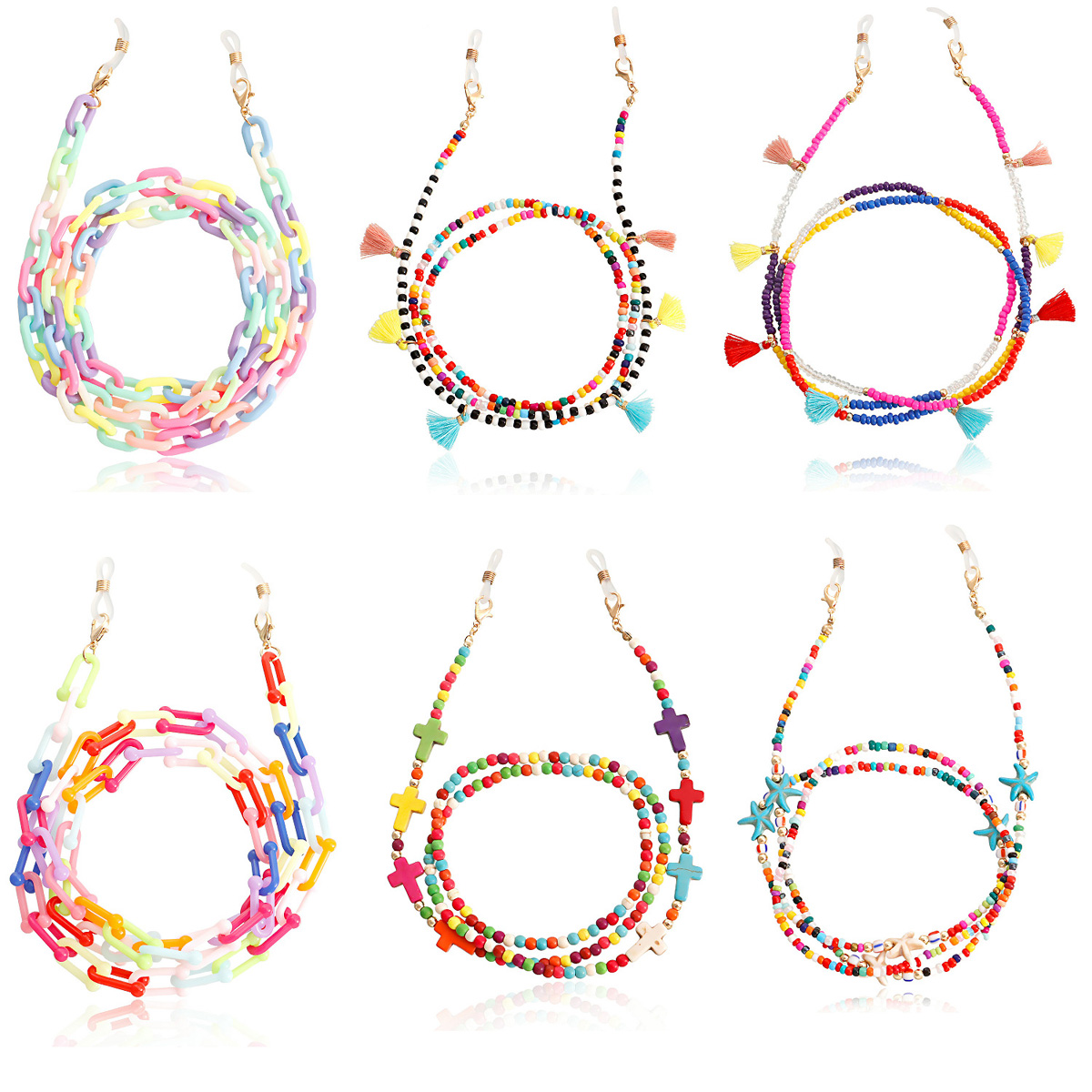 New Fashion Glasses Chain Dual - Sunglass Retainer Cord incelemesi ve fiyatı