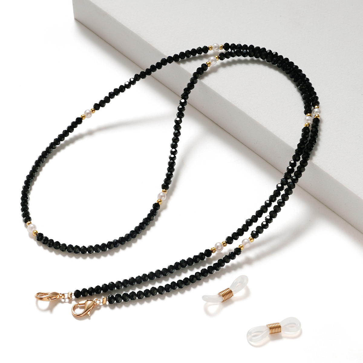 Pearl Crystal Glasses Chain wo - Sunglass Retainer Cord incelemesi ve fiyatı