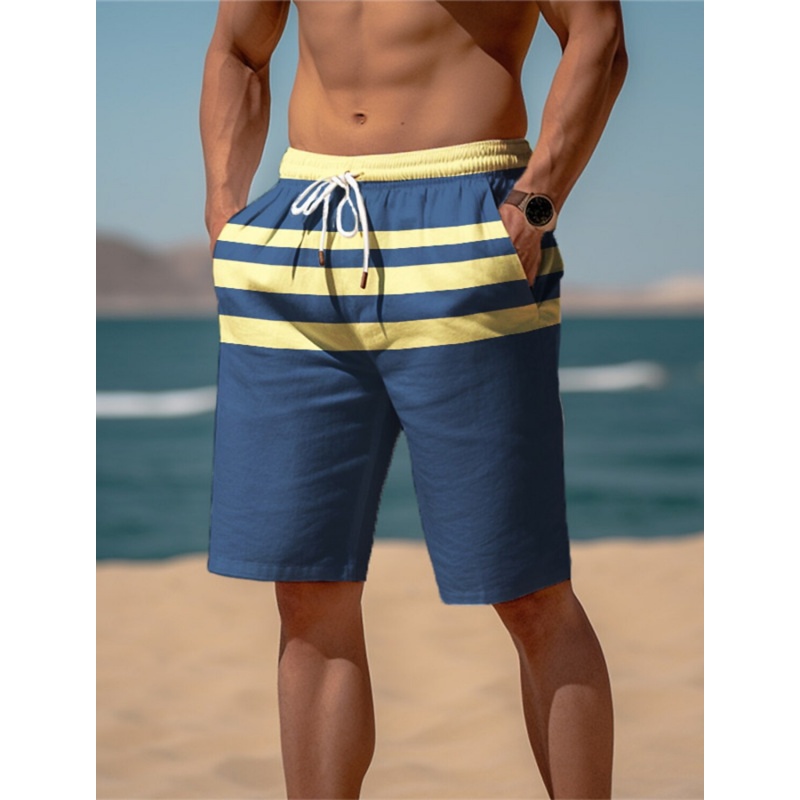3D Printed Colorful Stripes Sh - Trunks Board Surf incelemesi ve fiyatı