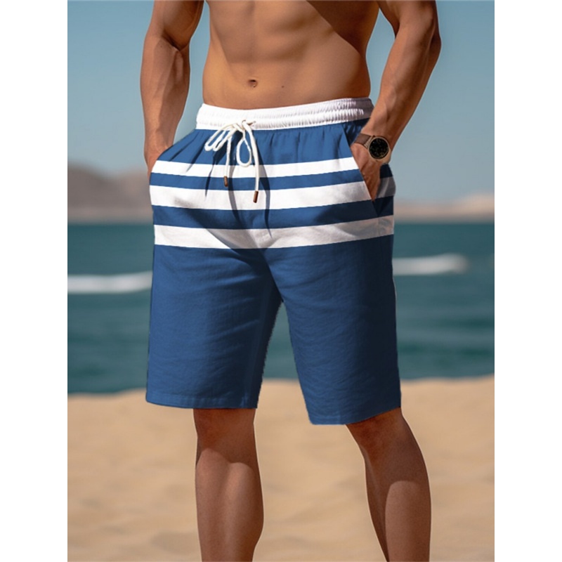 3D Printed Colorful Stripes Sh - Trunks Board Surf incelemesi ve fiyatı