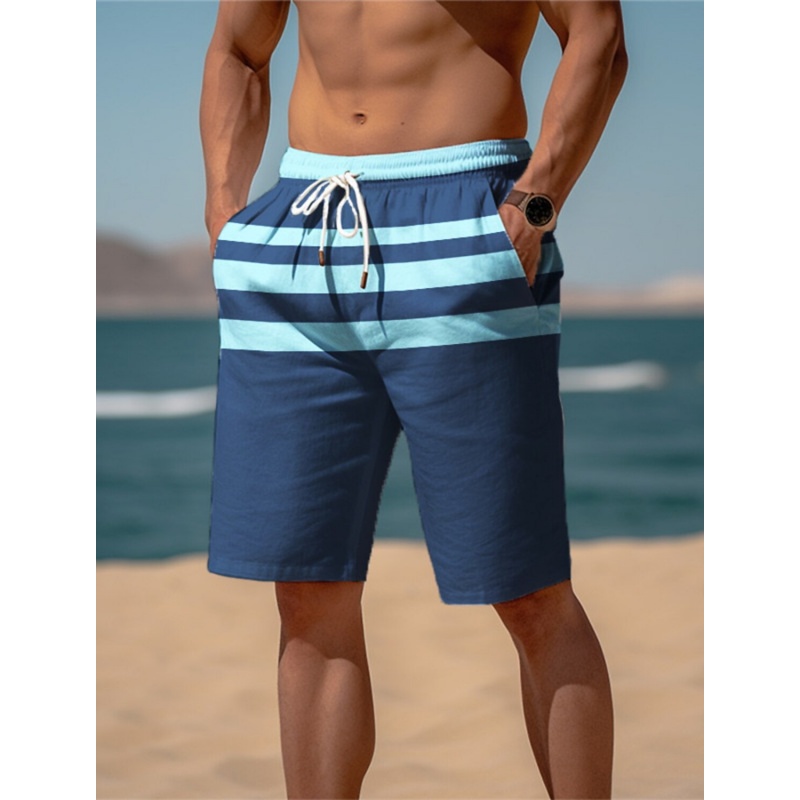3D Printed Colorful Stripes Sh - Trunks Board Surf incelemesi ve fiyatı