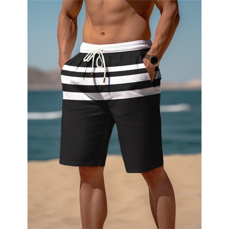3D Printed Colorful Stripes Sh - Trunks Board Surf incelemesi ve fiyatı