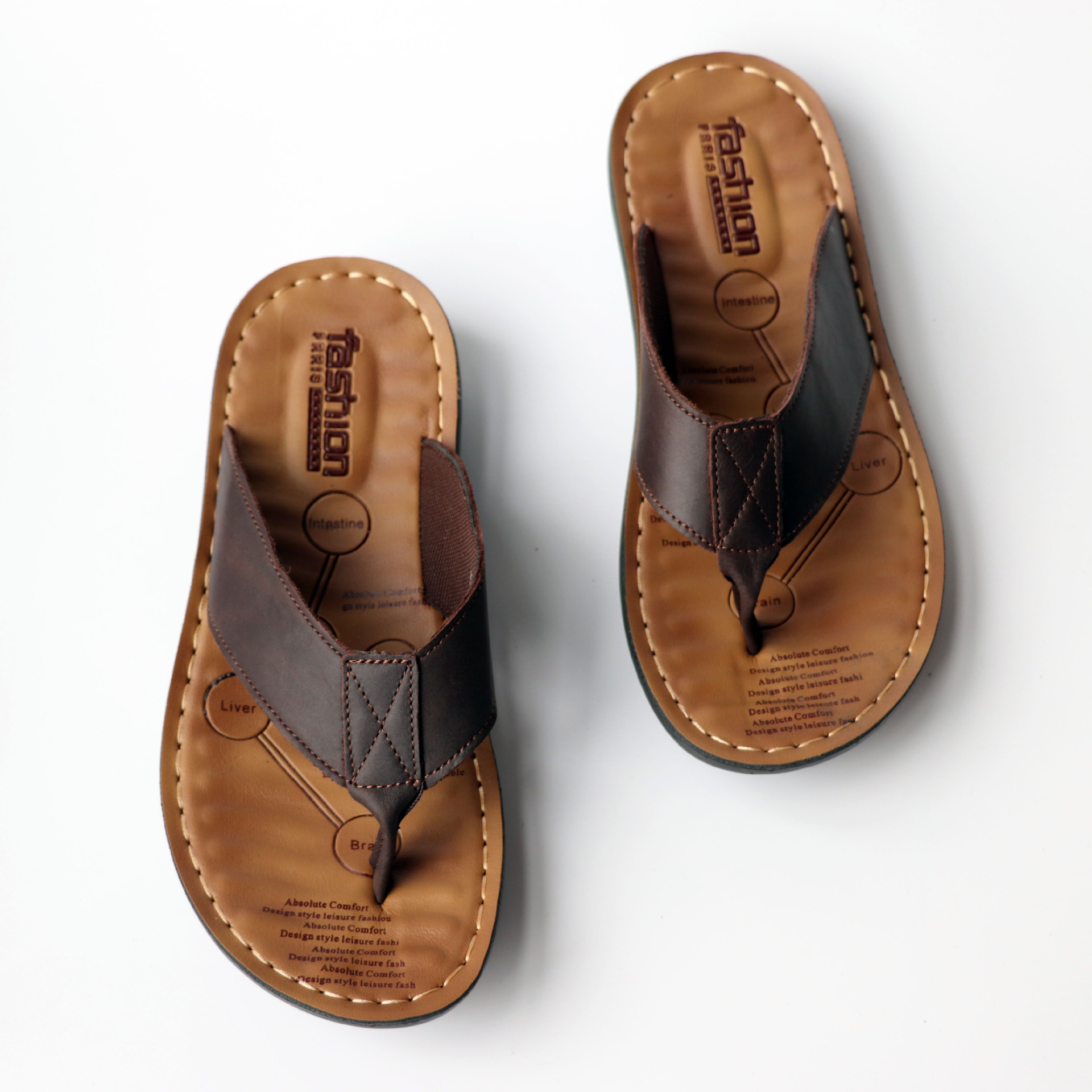 2026 Shoes Leather Men's Flip  - Flip Flop Leather Men incelemesi ve fiyatı