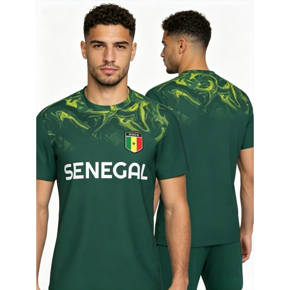 2026 New Summer Senegal Flag G - Tee Graphic Print incelemesi ve fiyatı