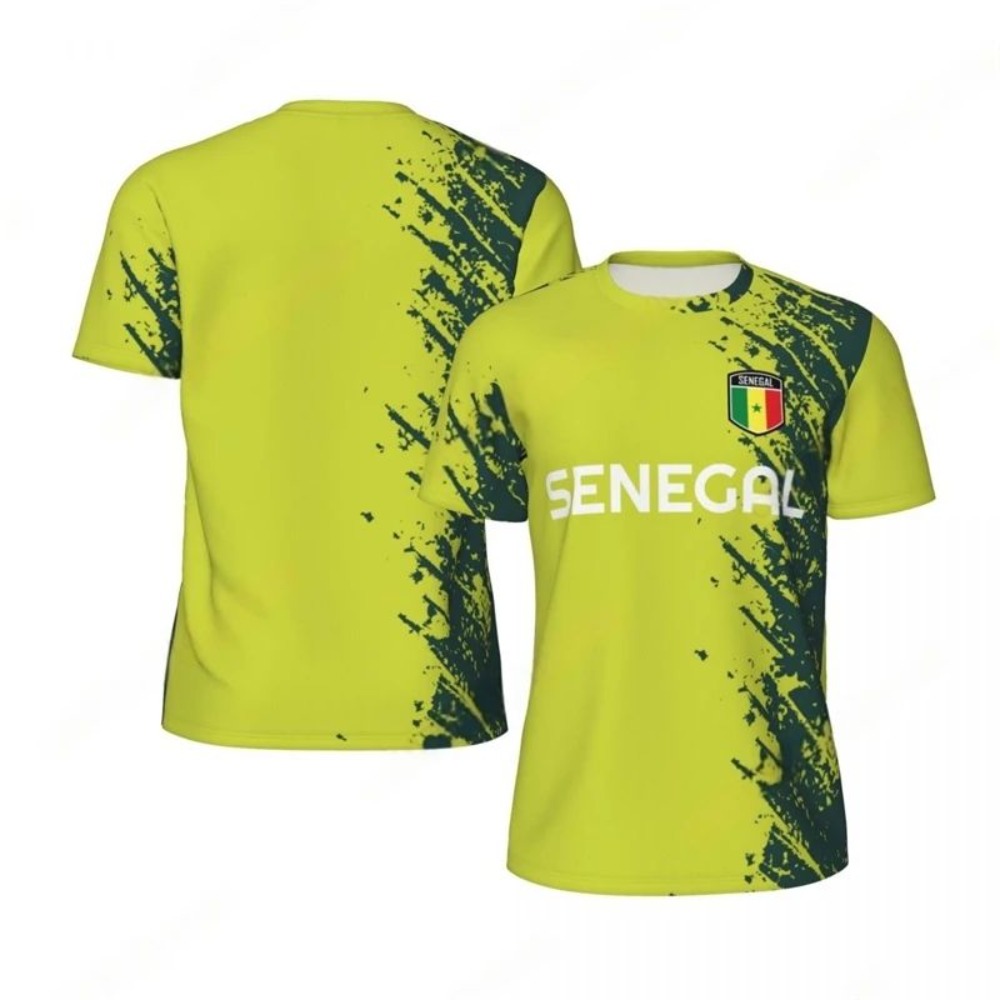 2026 New Summer Senegal Flag G - Tee Graphic Print incelemesi ve fiyatı