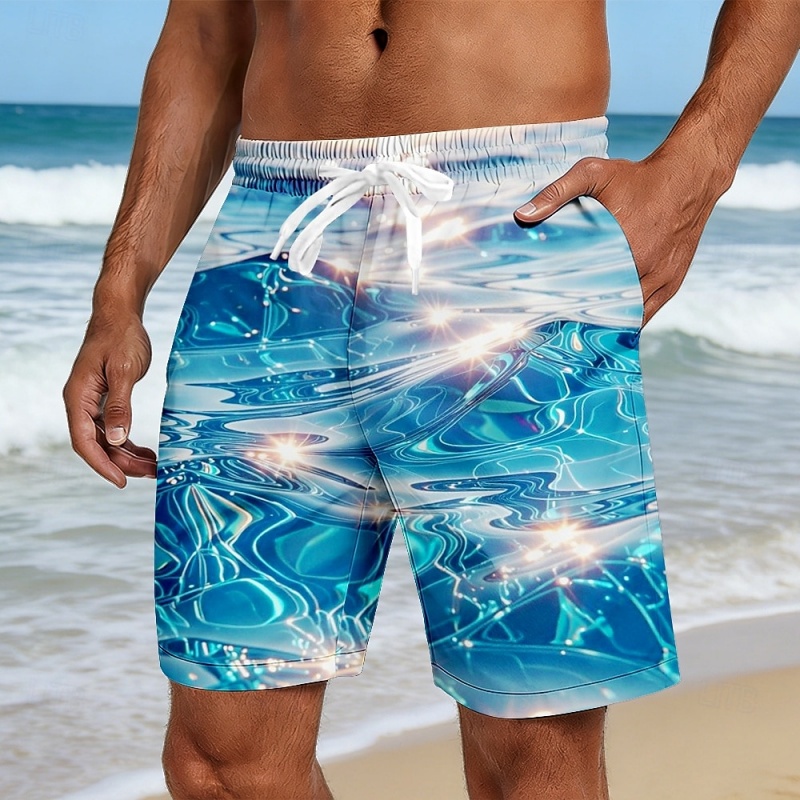 Vibrant Ocean Wave Graphic Swi - Trunks Board Surf incelemesi ve fiyatı