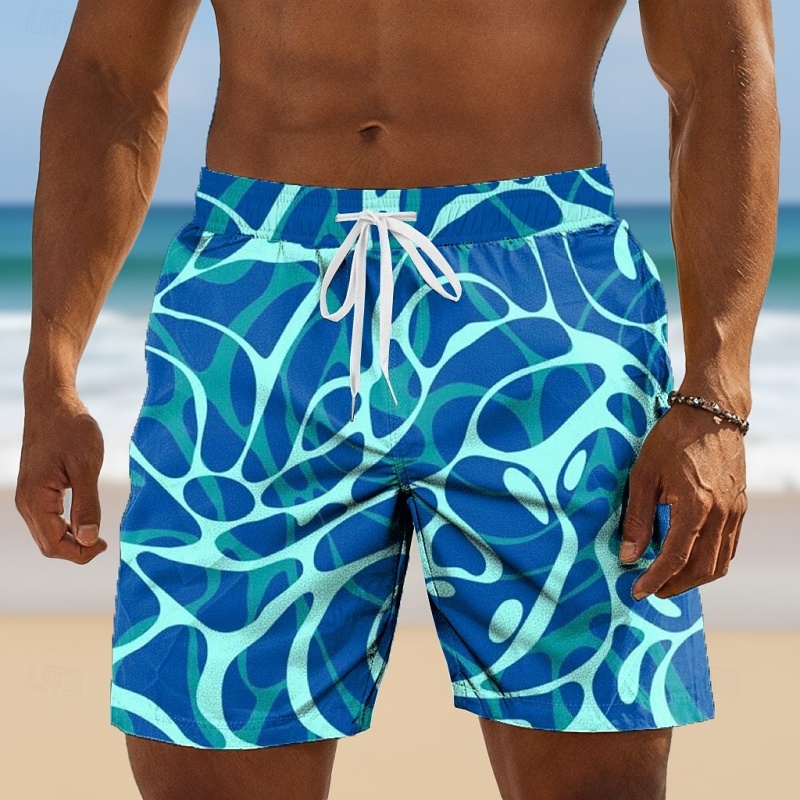 Vibrant Ocean Wave Graphic Swi - Trunks Board Surf incelemesi ve fiyatı