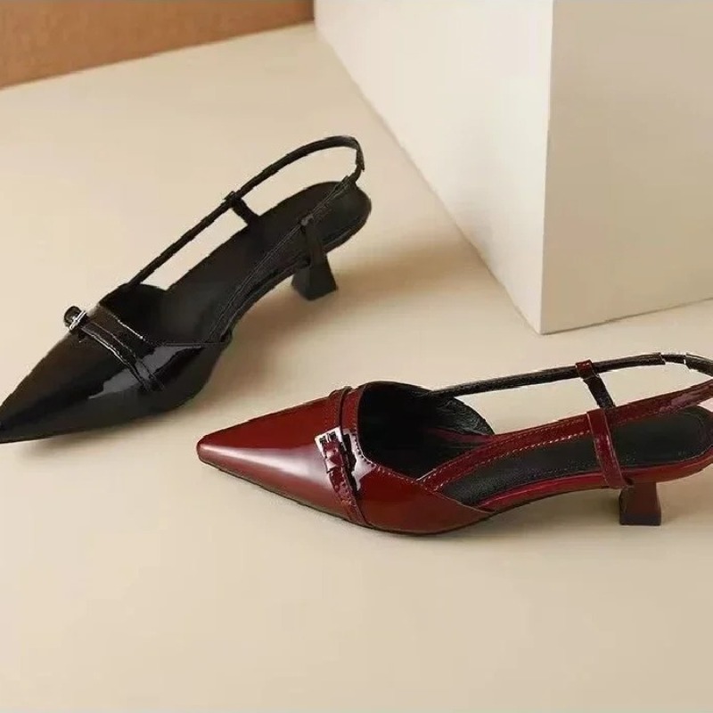 Women Sandals Fashion Pointed  - Casual Sandal Leather incelemesi ve fiyatı