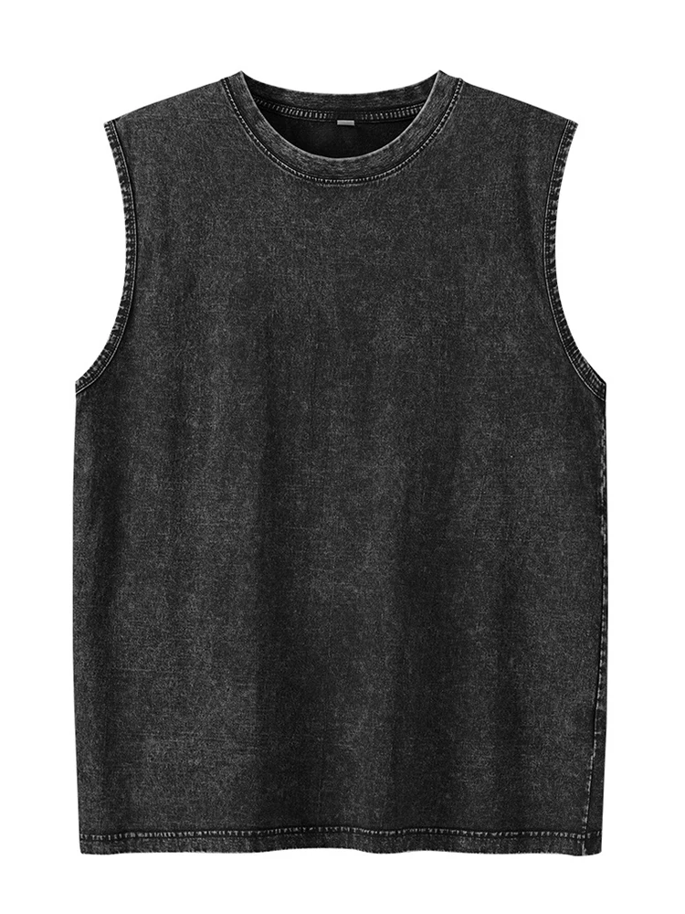 2025 Summer New Men's Washed C - Tank Top Muscle incelemesi ve fiyatı