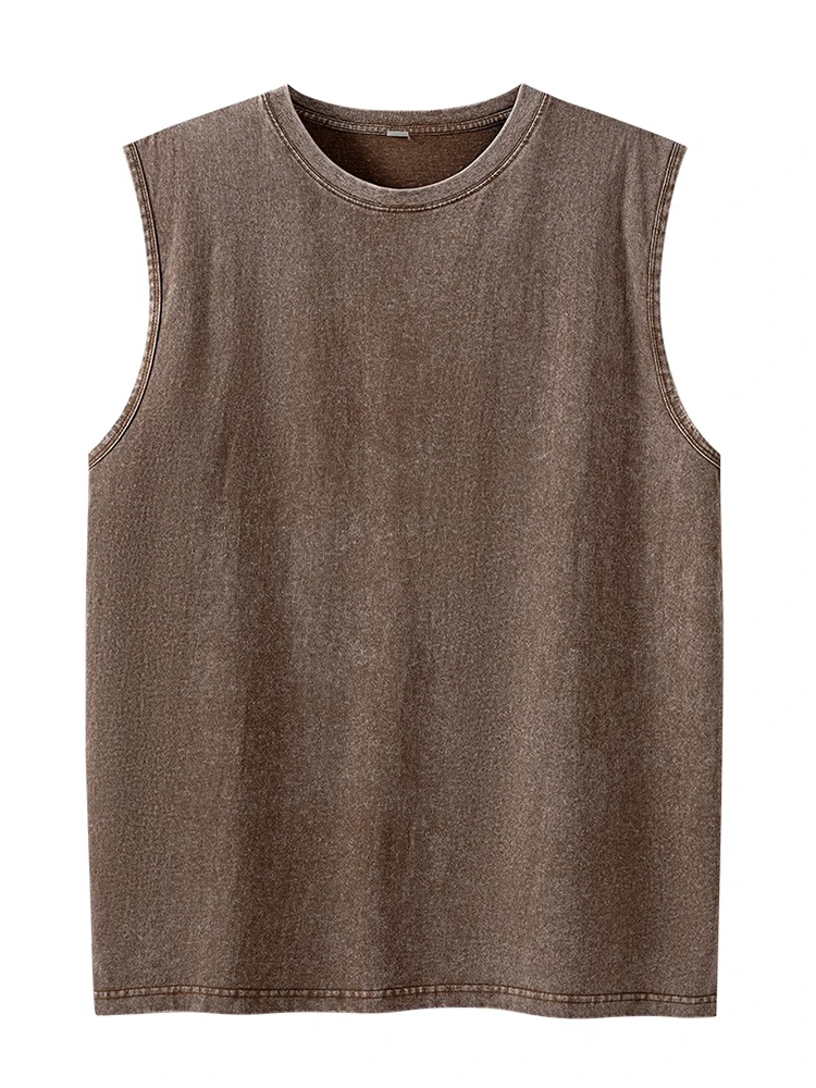 2025 Summer New Men's Washed C - Tank Top Muscle incelemesi ve fiyatı