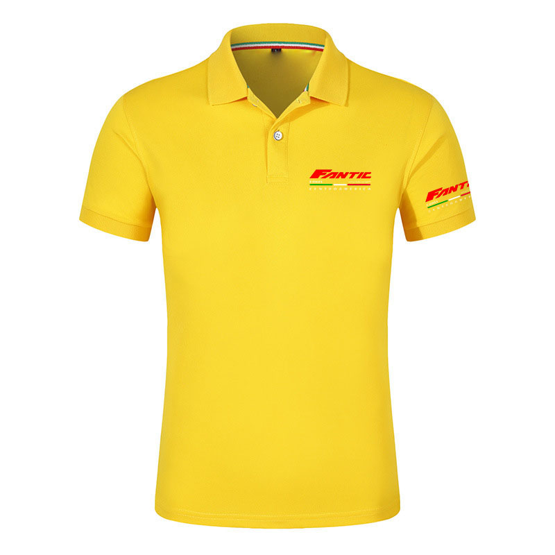 Men's Fantic Motor Logo Print  - Polo Shirt Pique incelemesi ve fiyatı