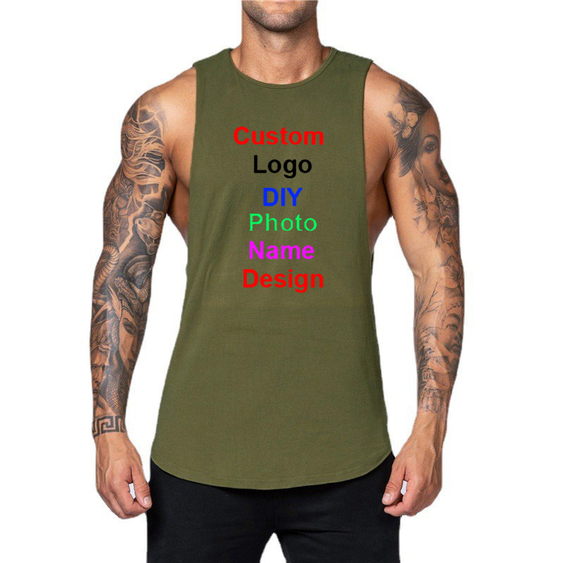 DIY Customized Logo Brand Gym  - Tank Top Muscle incelemesi ve fiyatı