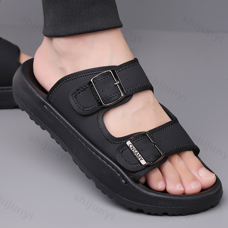 Men's Slippers 2025 Summer Bre - Flip Flop Leather Men incelemesi ve fiyatı