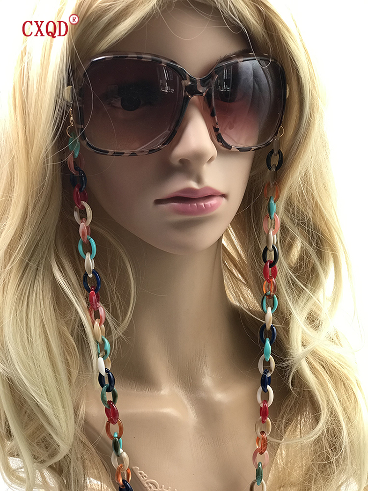 Fashion Women Acrylic Eyeglass - Sunglass Retainer Cord incelemesi ve fiyatı
