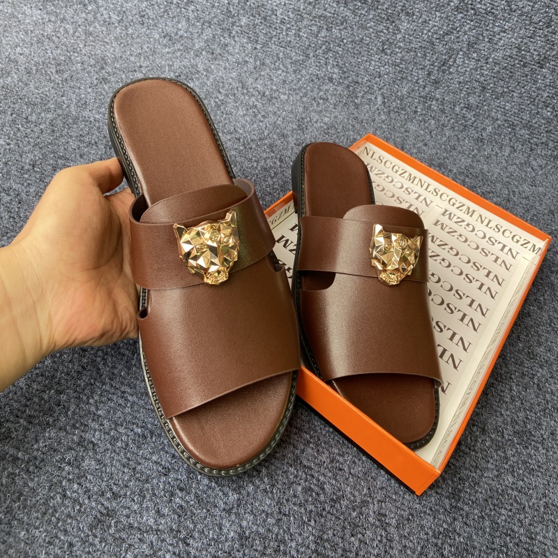 size 38-48 original shoes bran - Flip Flop Leather Men incelemesi ve fiyatı