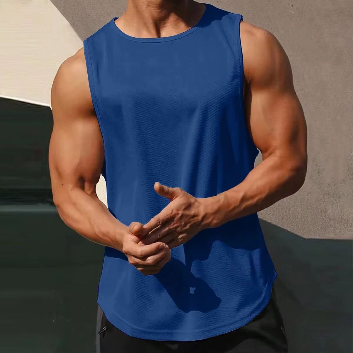 Men's Gym Clothing Summer Fitn - Tank Top Muscle incelemesi ve fiyatı