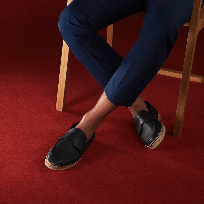 Piegitar Black Genuine Leather - Espadrille Slip On incelemesi ve fiyatı