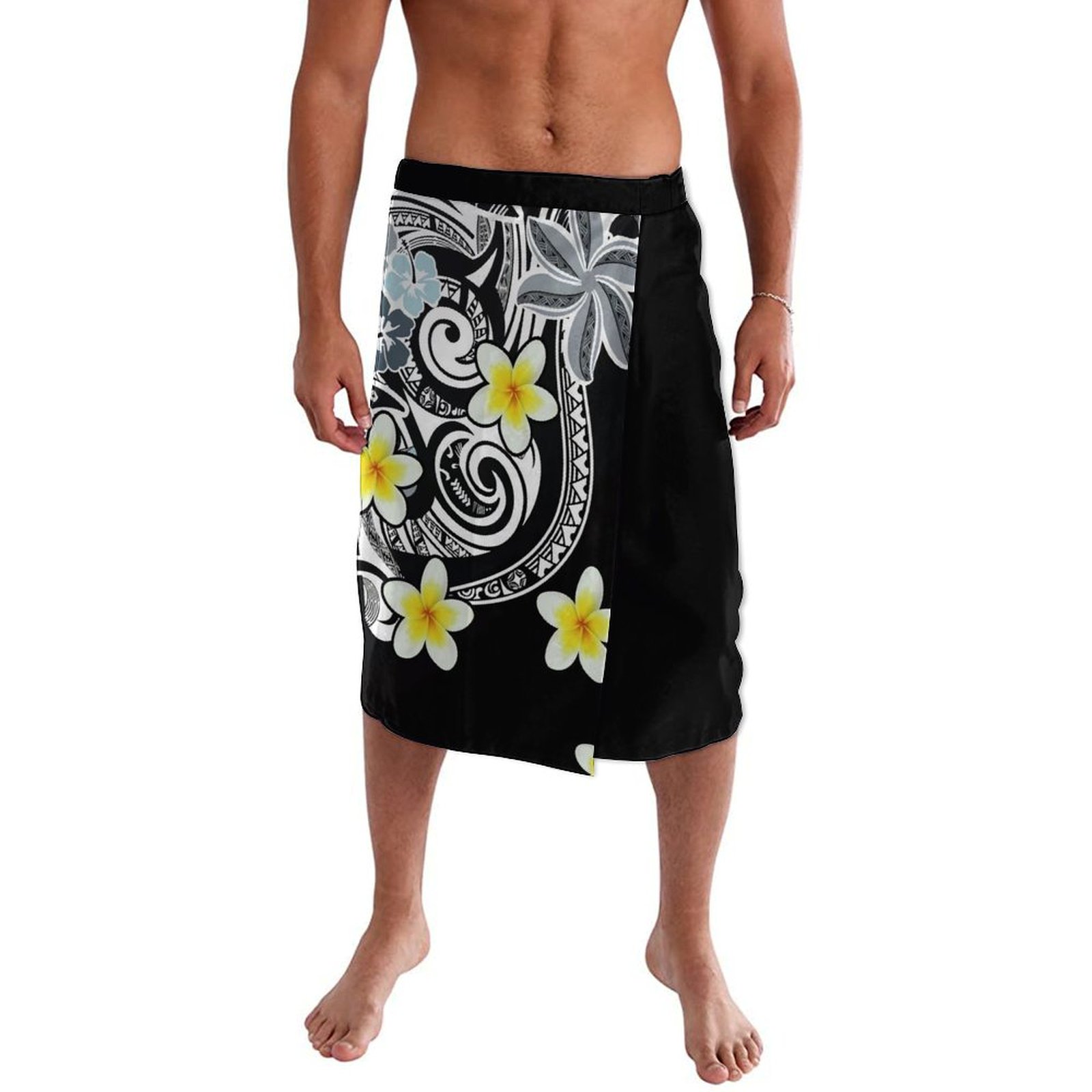 Fashion Samoan Polynesian Prin - Sarong Men Wrap incelemesi ve fiyatı