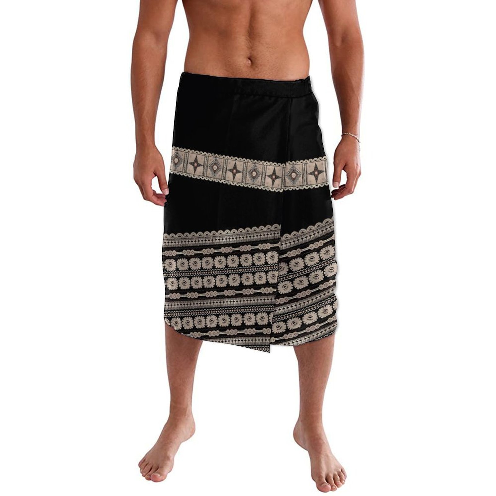 Fashion Samoan Polynesian Prin - Sarong Men Wrap incelemesi ve fiyatı