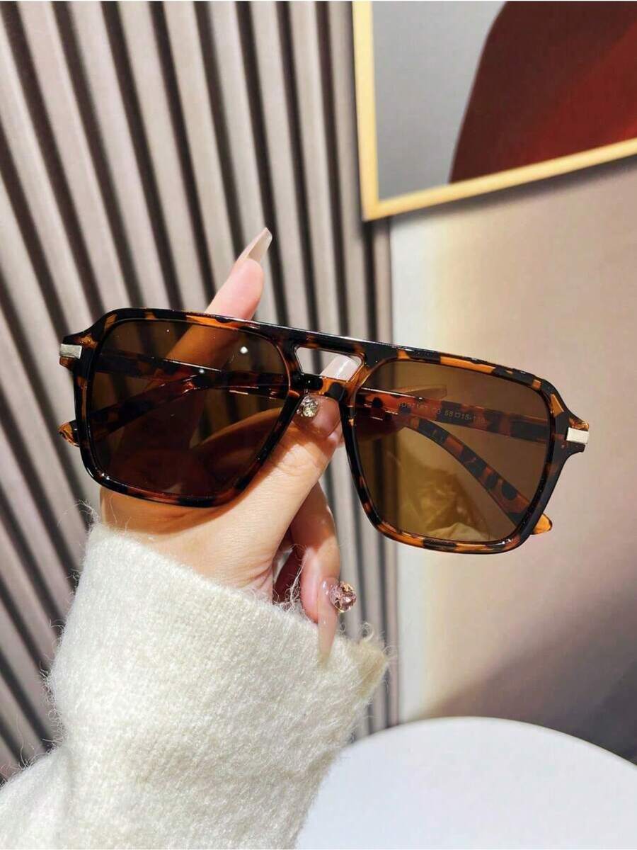 Fashion Double Bridge Aviator  - Sunglasses Aviator Polarized incelemesi ve fiyatı