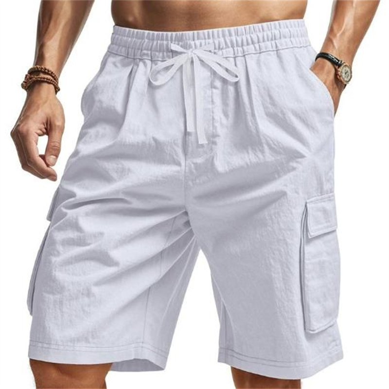 New Multi-Pocket sweatpants Me - Short Linen Drawstring incelemesi ve fiyatı