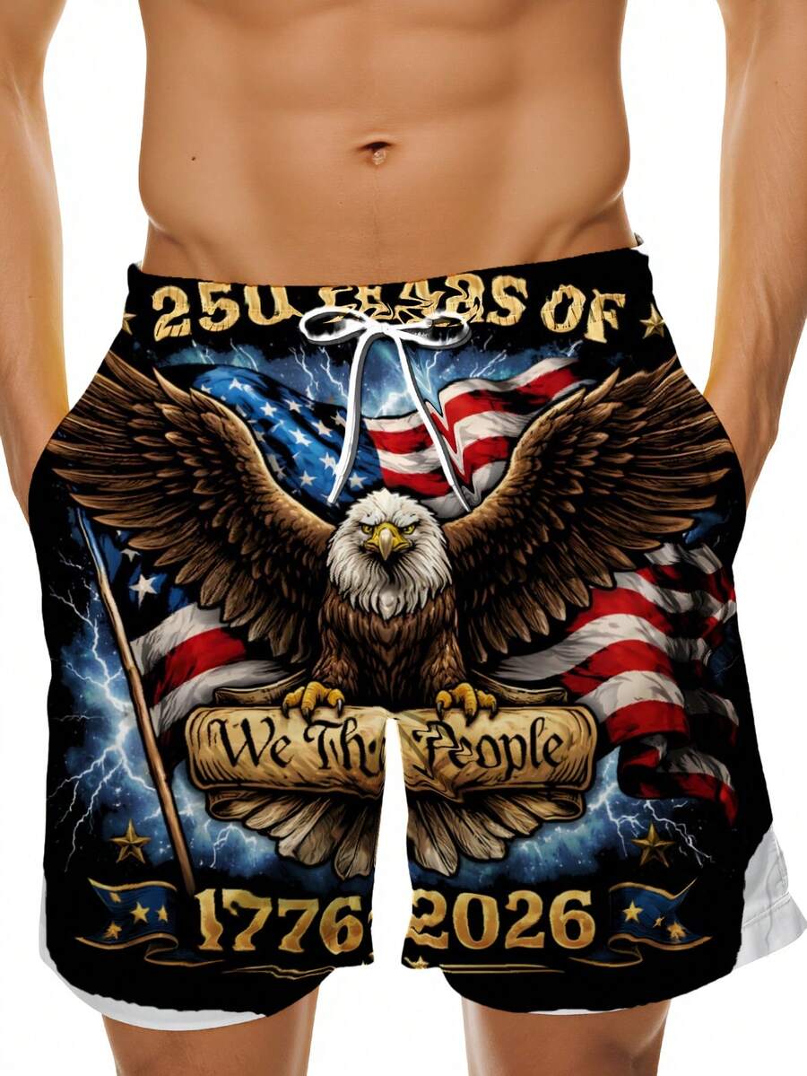 Patriotic Swim Trunks Men Beac - Swim Trunk Quick Dry incelemesi ve fiyatı