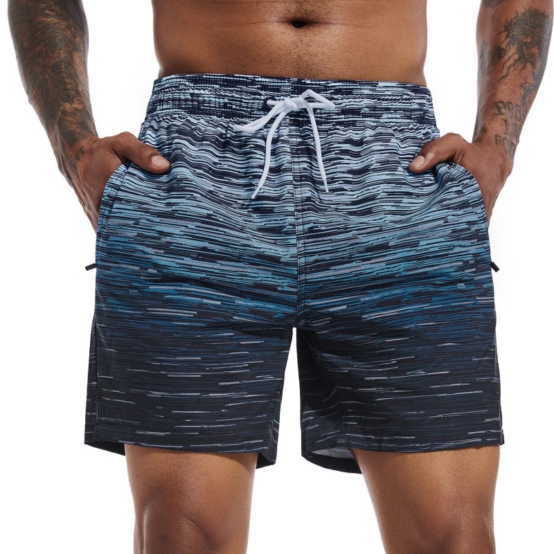 Trendy Ombre Striped Graphic S - Trunks Board Surf incelemesi ve fiyatı