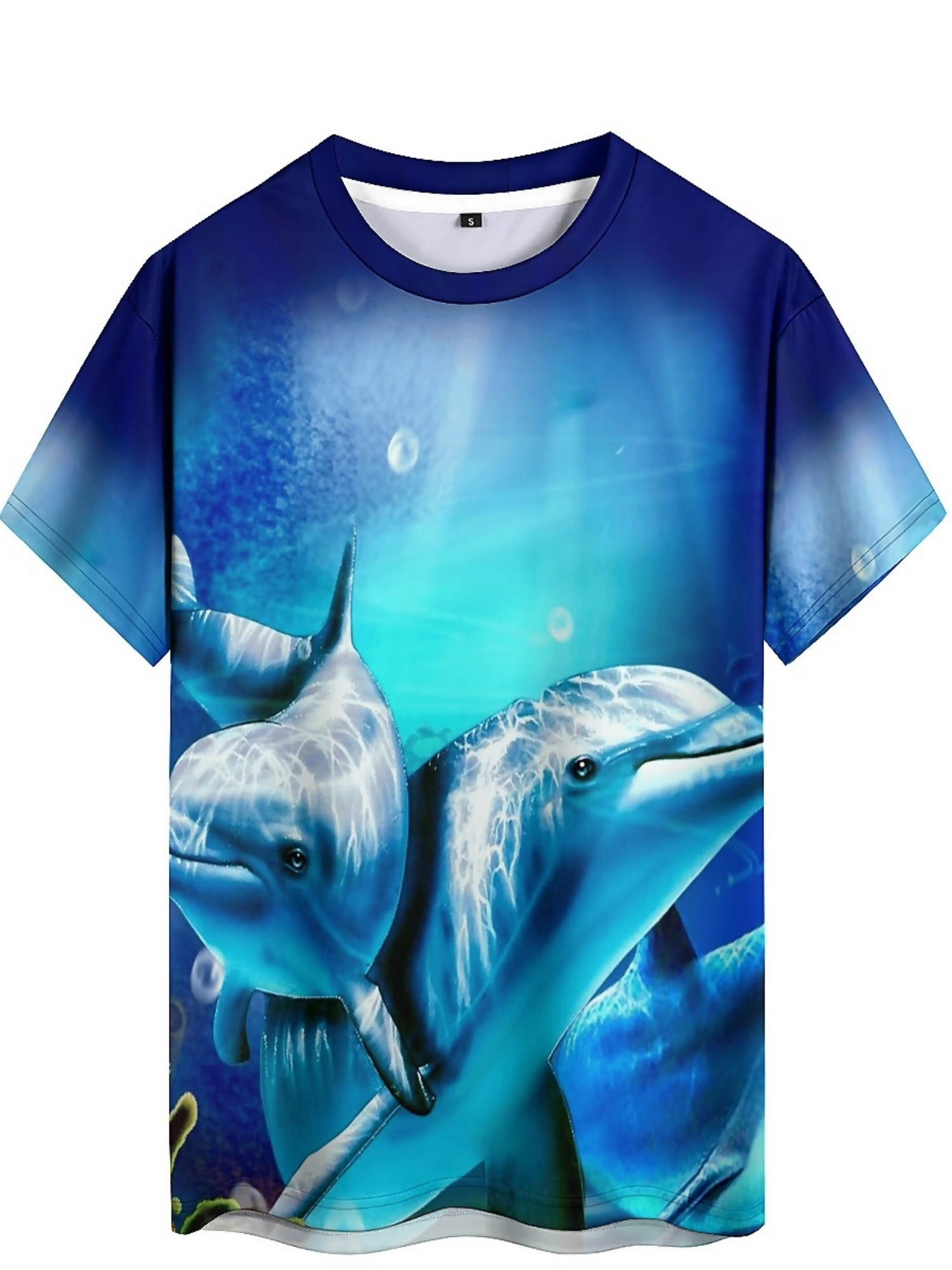 Men'S Ocean Animal Dolphin Pri - Tee Graphic Print incelemesi ve fiyatı