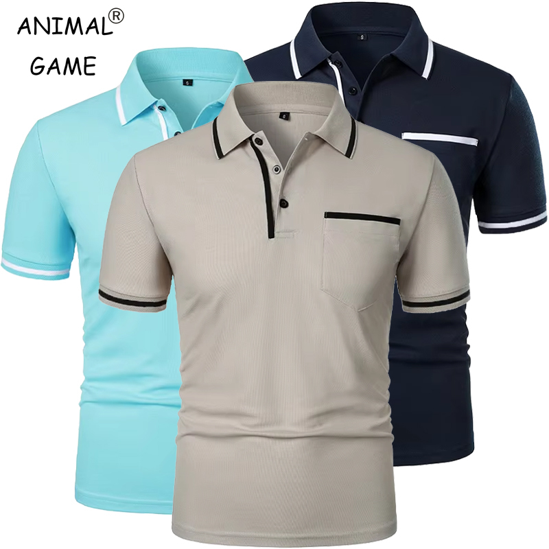 Summer Men's Short Sleeve Brea - Polo Shirt Pique incelemesi ve fiyatı