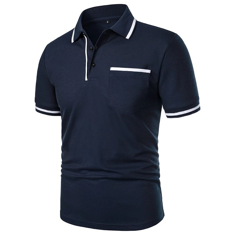 Summer Men's Short Sleeve Brea - Polo Shirt Pique incelemesi ve fiyatı