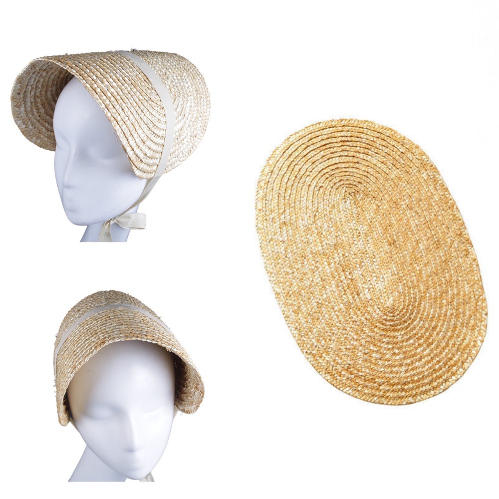 French Style Lolita Straw Hat  - Bucket Hat Straw incelemesi ve fiyatı