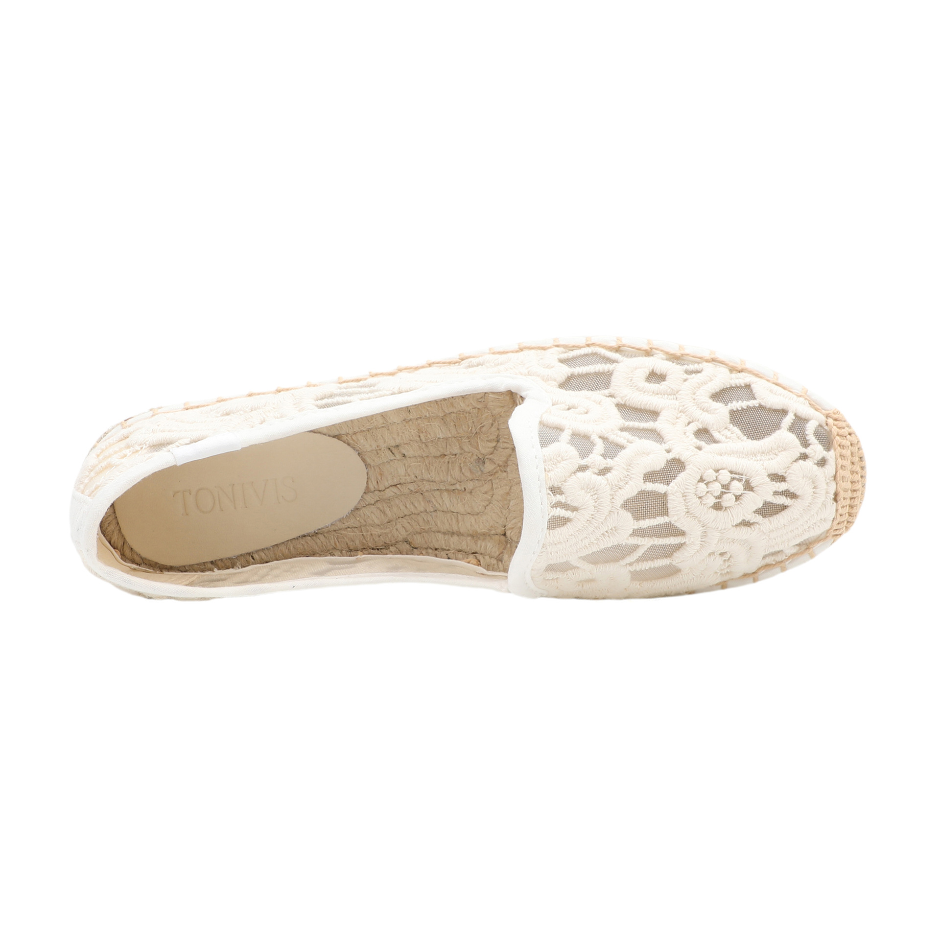 Women Lace Espadrilles Flats S - Espadrille Slip On incelemesi ve fiyatı