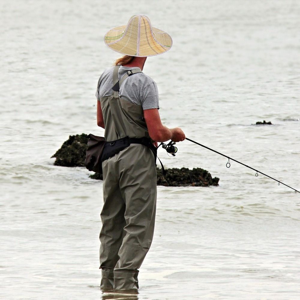 New Wide Brim Straw Hat Foldab - Bucket Hat Straw incelemesi ve fiyatı